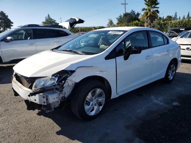 Image 1 of 2015 HONDA CIVIC LX 2015 with VIN 19XFB2F55FE265905