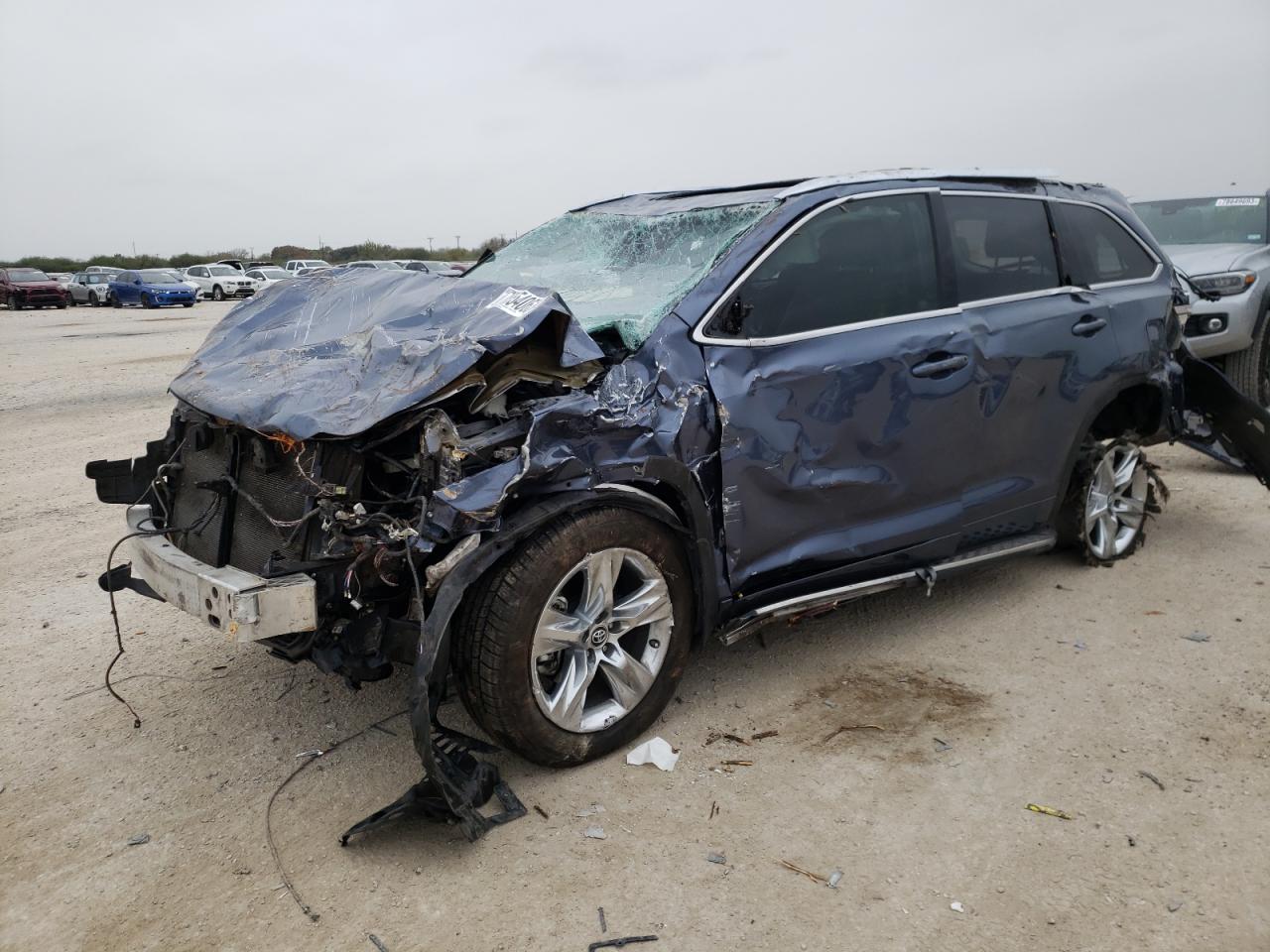 Image 1 of 2019 TOYOTA HIGHLANDER LIMITED 2019 with VIN 5TDYZRFH3KS294214