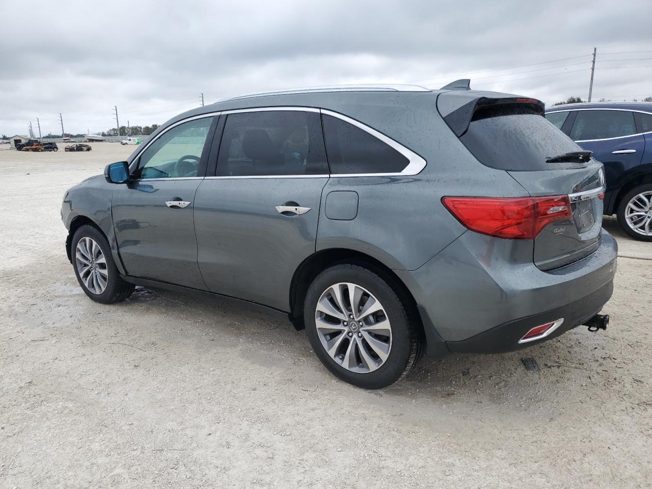 Image 2 of 2014 ACURA MDX TECHNOLOGY 2014 with VIN 5FRYD4H64EB005202