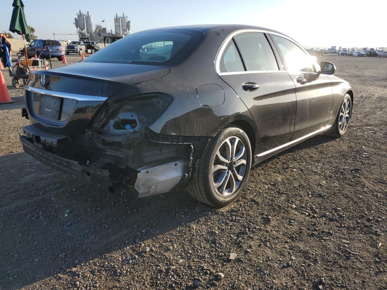 Image 3 of 2017 MERCEDES-BENZ C 300 2017 with VIN 55SWF4JB4HU216879