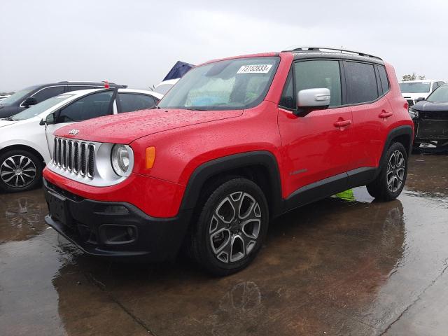 Image 1 of 2018 JEEP RENEGADE LIMITED 2018 with VIN ZACCJADB0JPH13634