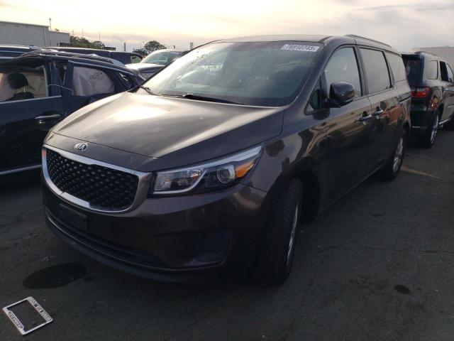 Image 1 of 2016 KIA SEDONA LX 2016 with VIN KNDMB5C16G6182498