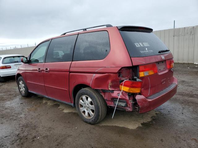 Image 2 of 2003 HONDA ODYSSEY EXL 2003 with VIN 5FNRL18033B109860