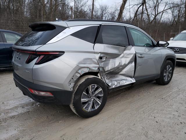 Image 3 of 2022 HYUNDAI TUCSON BLUE 2022 with VIN KM8JBCA1XNU077476