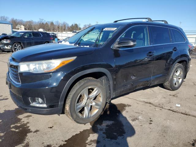 Image 1 of 2015 TOYOTA HIGHLANDER LIMITED 2015 with VIN 5TDDKRFH3FS129286