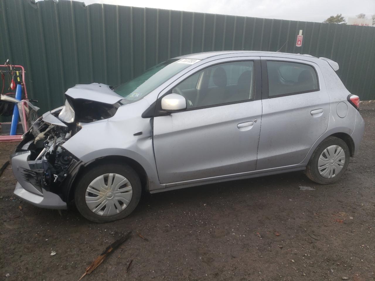 Image 1 of 2021 MITSUBISHI MIRAGE ES 2021 with VIN ML32AUHJ7MH011274