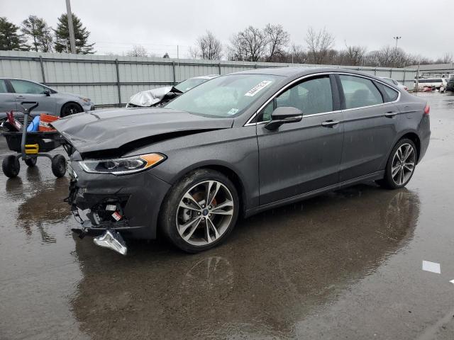 Image 1 of 2019 FORD FUSION TITANIUM 2019 with VIN 3FA6P0K9XKR270556