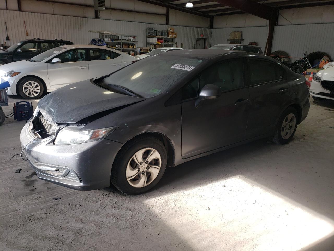 Obraz 1 z 2013 HONDA CIVIC LX 2013 z VIN 2HGFB2F52DH557417