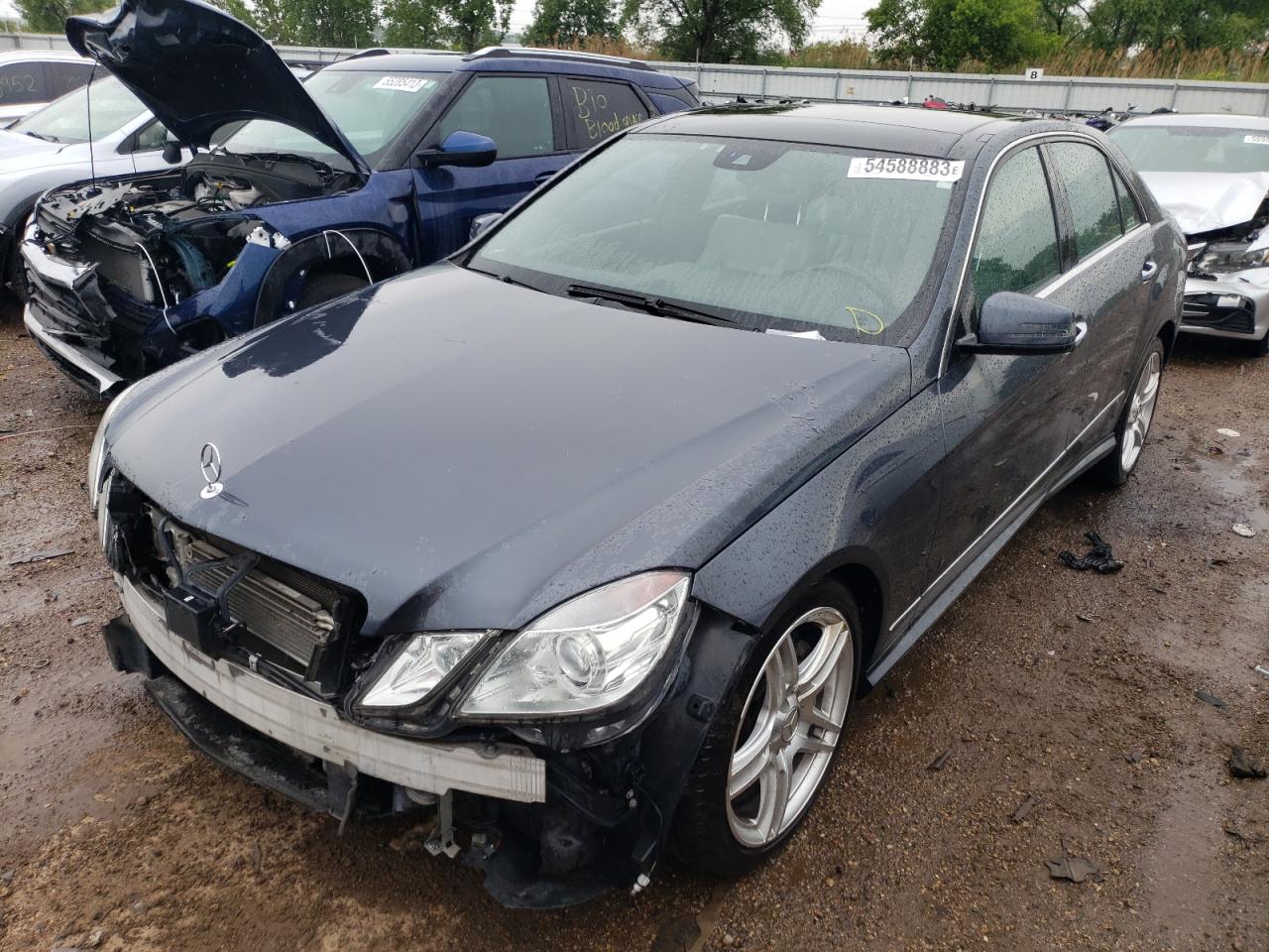 Image 1 of 2011 MERCEDES-BENZ E 550 4MATIC 2011 with VIN WDDHF9AB8BA337556