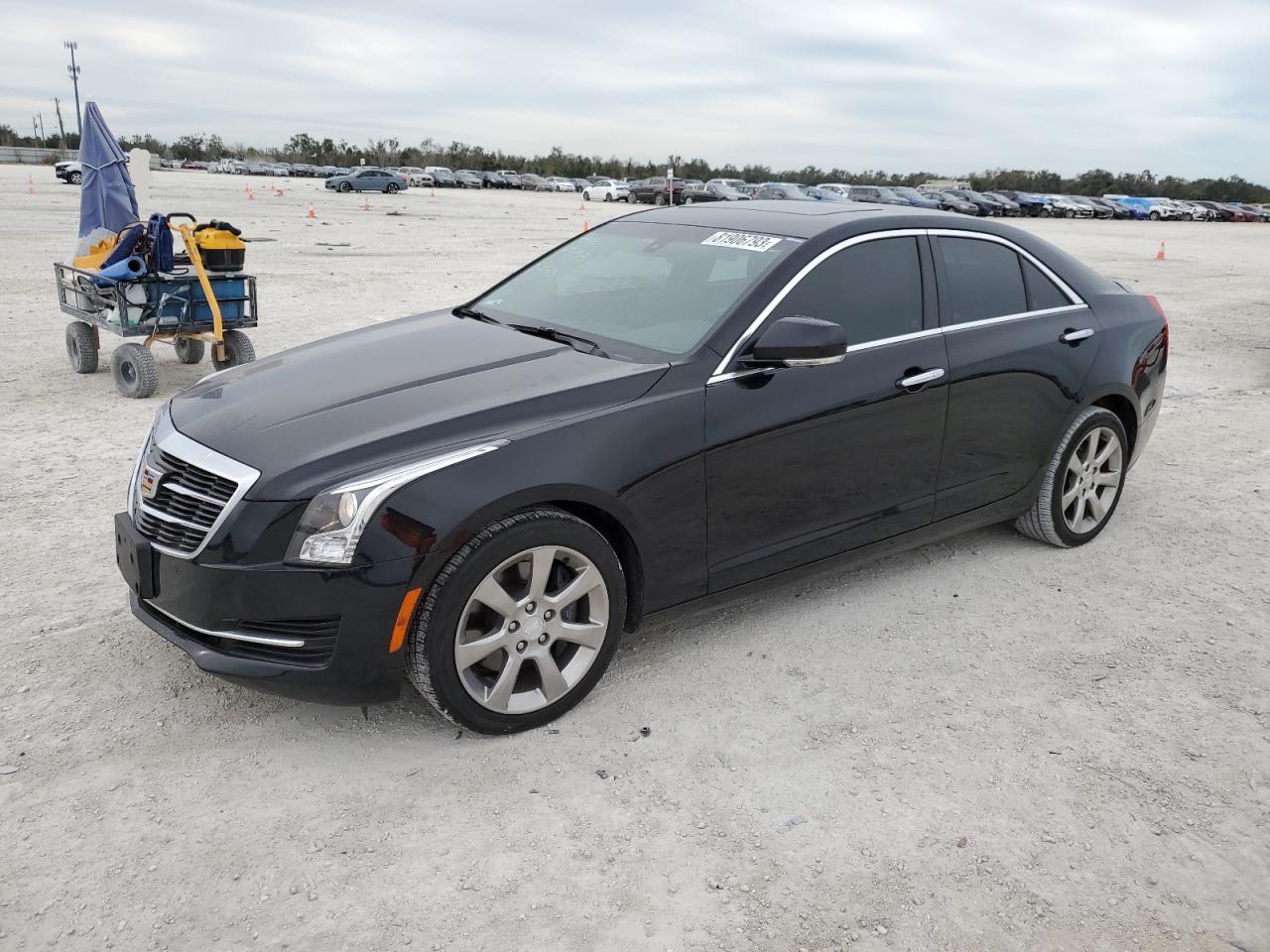 Image 1 of 2016 CADILLAC ATS LUXURY 2016 with VIN 1G6AH5RX0G0160306