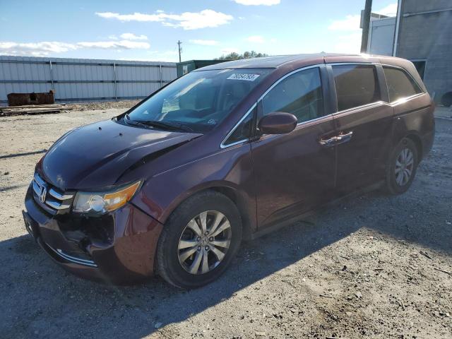 Image 1 of 2014 HONDA ODYSSEY EXL 2014 with VIN 5FNRL5H62EB048421