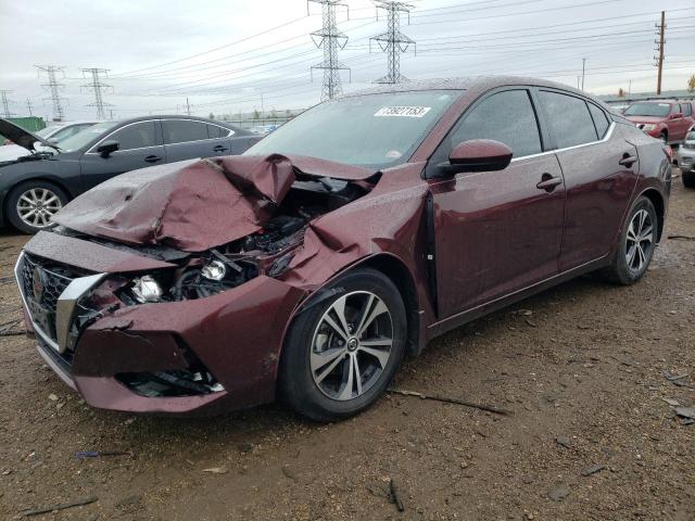 Image 1 of 2021 NISSAN SENTRA SV 2021 with VIN 3N1AB8CV6MY265654