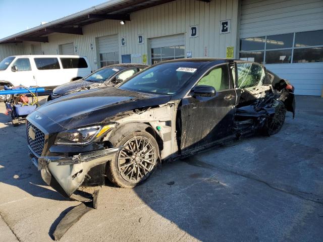 Image 1 of 2018 GENESIS G80 SPORT 2018 with VIN KMHGN4JBXJU222297