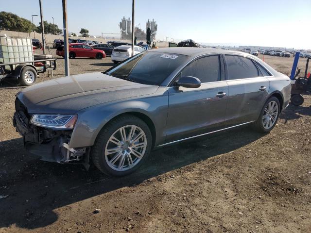 Image 1 of 2015 AUDI A8 L QUATTRO 2015 with VIN WAU32AFD7FN039278