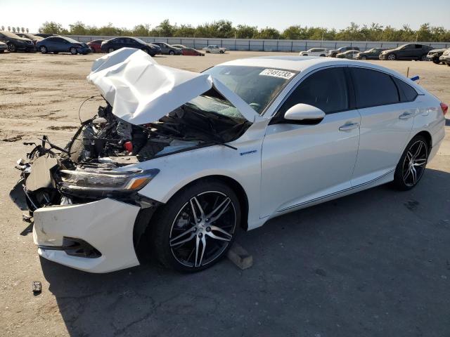 Image 1 of 2022 HONDA ACCORD TOURING HYBRID 2022 with VIN 1HGCV3F9XNA017882