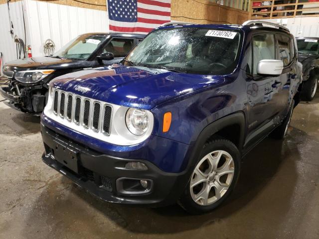 Obraz 1 z 2016 JEEP RENEGADE LIMITED 2016 z VIN ZACCJBDT1GPD01617