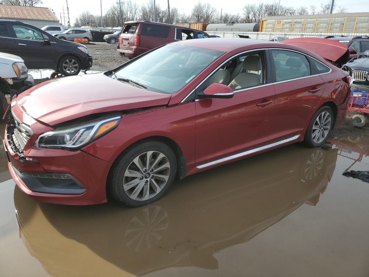 Obraz 1 z 2016 HYUNDAI SONATA SPORT 2016 z VIN 5NPE34AF4GH265119