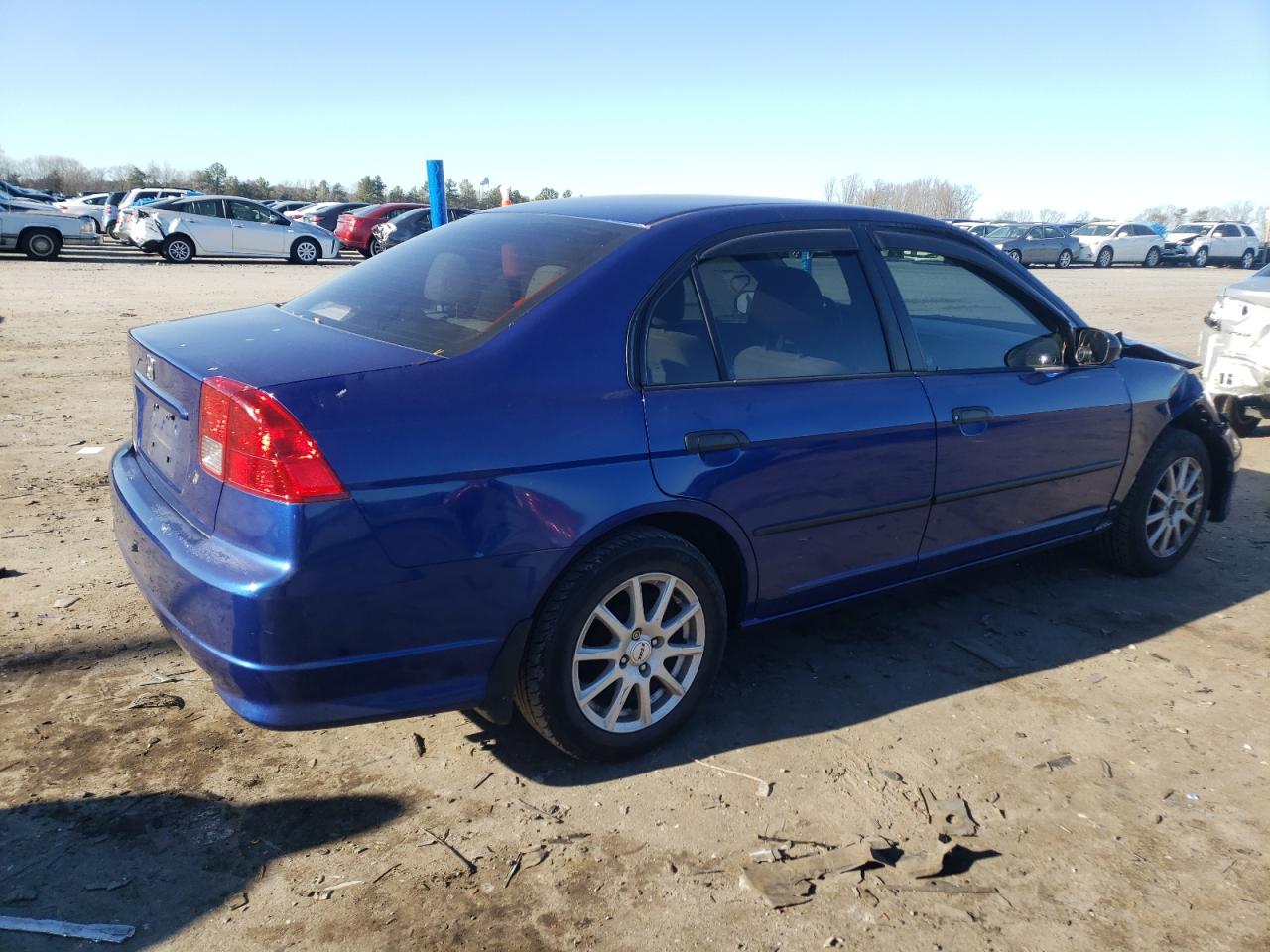 Image 3 of 2005 HONDA CIVIC DX VP 2005 with VIN 1HGES16335L018815