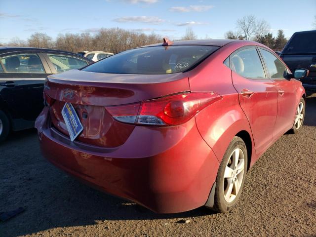 Image 3 of 2013 HYUNDAI ELANTRA GLS 2013 with VIN 5NPDH4AE5DH186784