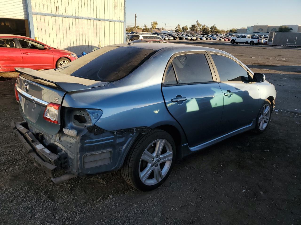 Image 3 of 2013 TOYOTA COROLLA BASE 2013 with VIN 5YFBU4EE8DP097579