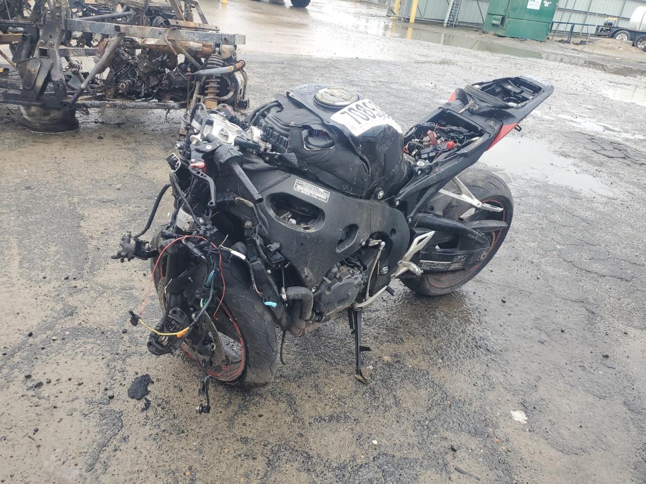 Изображение 2 2009 HONDA CBR1000 RR 2009 с VIN JH2SC59039K100358