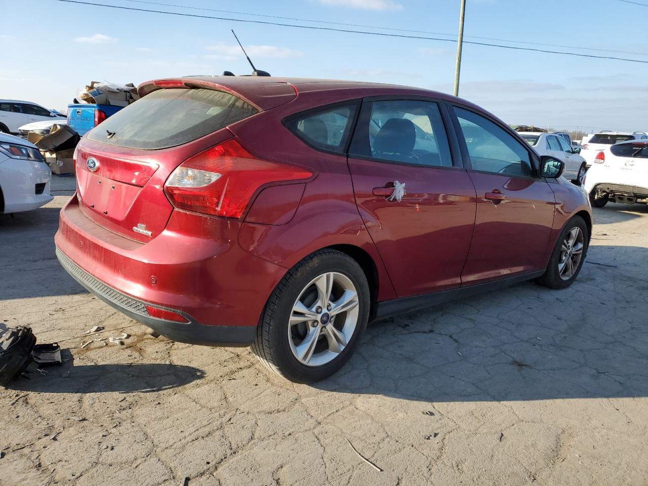 Изображение 3 2014 FORD FOCUS SE 2014 с VIN 1FADP3K26EL152907