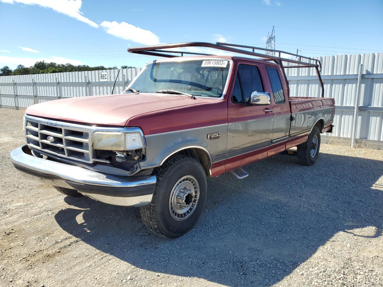 Image 1 of 1992 FORD F250  1992 with VIN 1FTHX25G0NKB07206