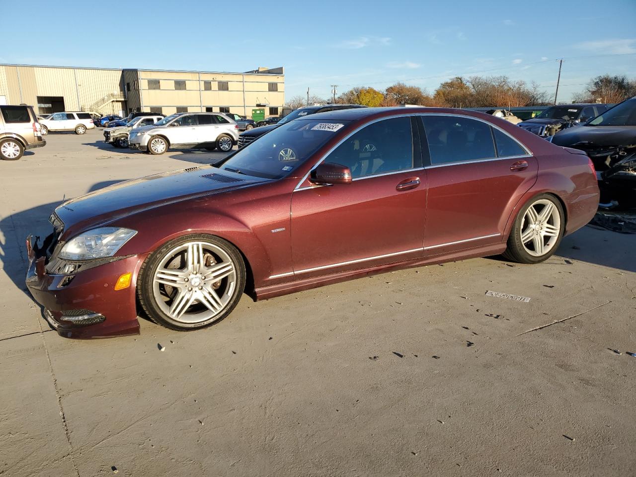 Image 1 of 2012 MERCEDES-BENZ S 550 2012 with VIN WDDNG7DB9CA446299