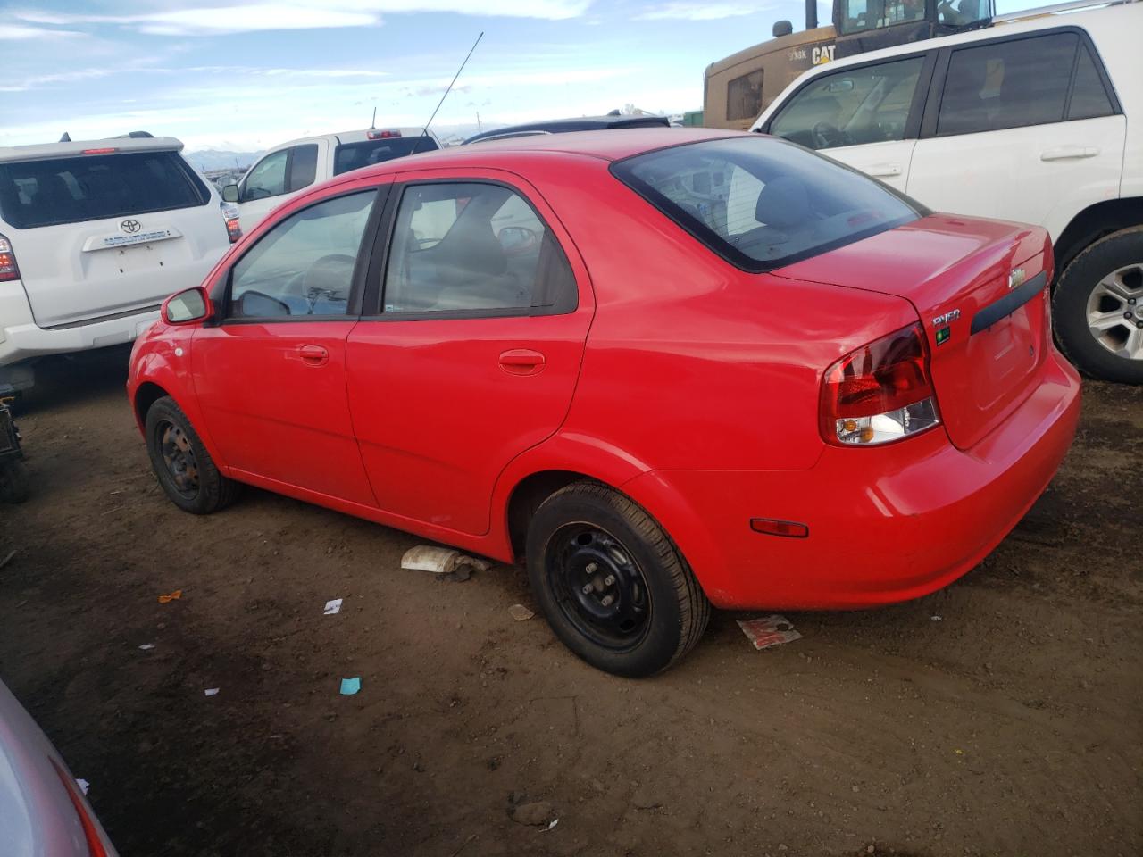 Изображение 2 2005 CHEVROLET AVEO BASE 2005 с VIN KL1TD52625B503905