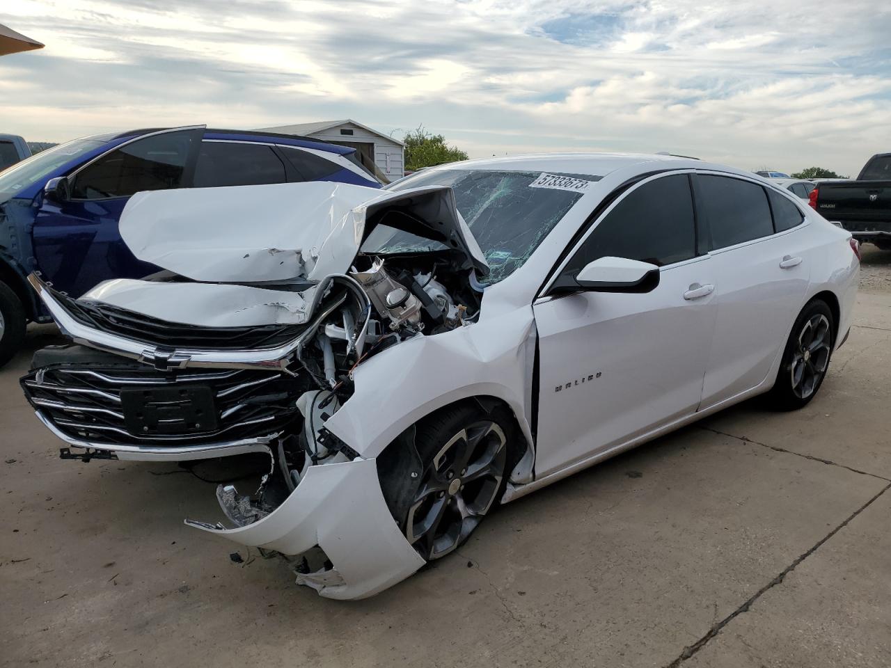 Изображение 1 Chevrolet Malibu Lt 2022 с VIN 1G1ZD5ST8NF197738