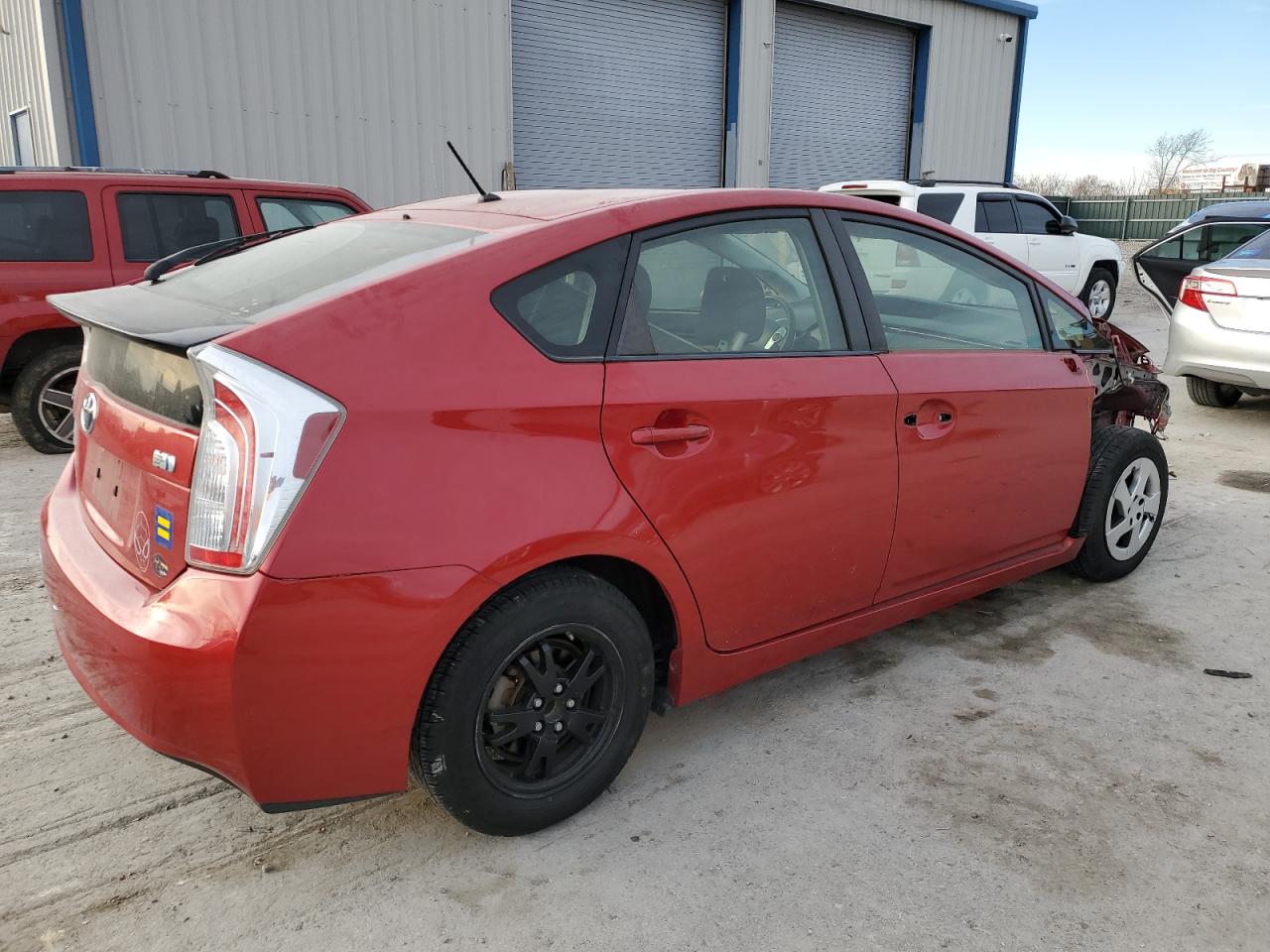 Image 3 of 2014 TOYOTA PRIUS  2014 with VIN JTDKN3DU0E0370218