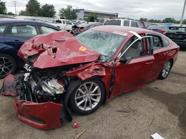 Image 1 of 2022 HONDA ACCORD LX 2022 with VIN 1HGCV1F14NA010019