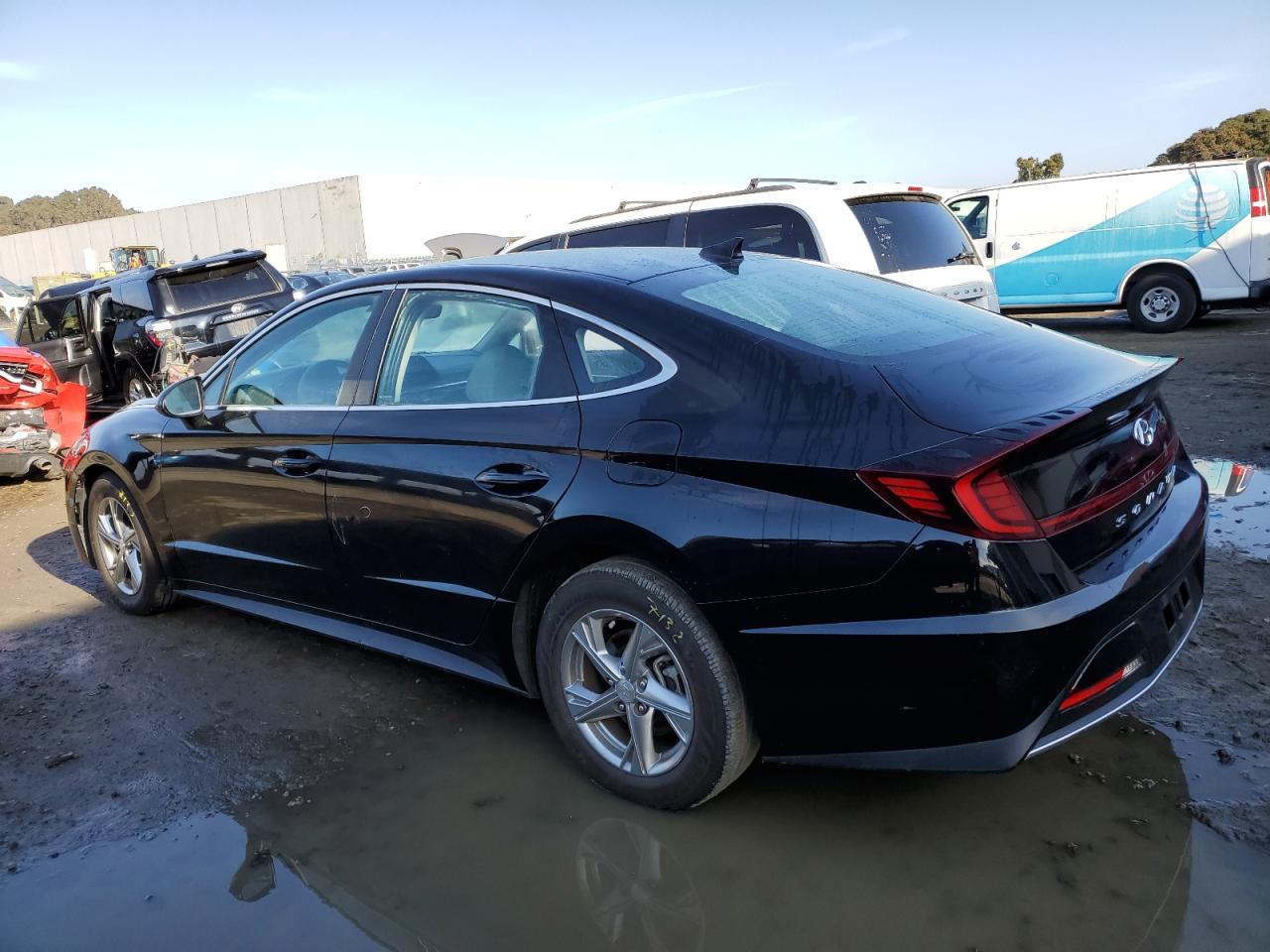 Image 2 of 2021 HYUNDAI SONATA SE 2021 with VIN 5NPEG4JA6MH126789