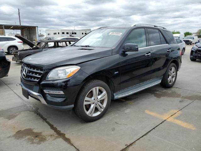 Image 1 of 2012 MERCEDES-BENZ ML 350 BLUETEC 2012 with VIN 4JGDA2EB3CA051720
