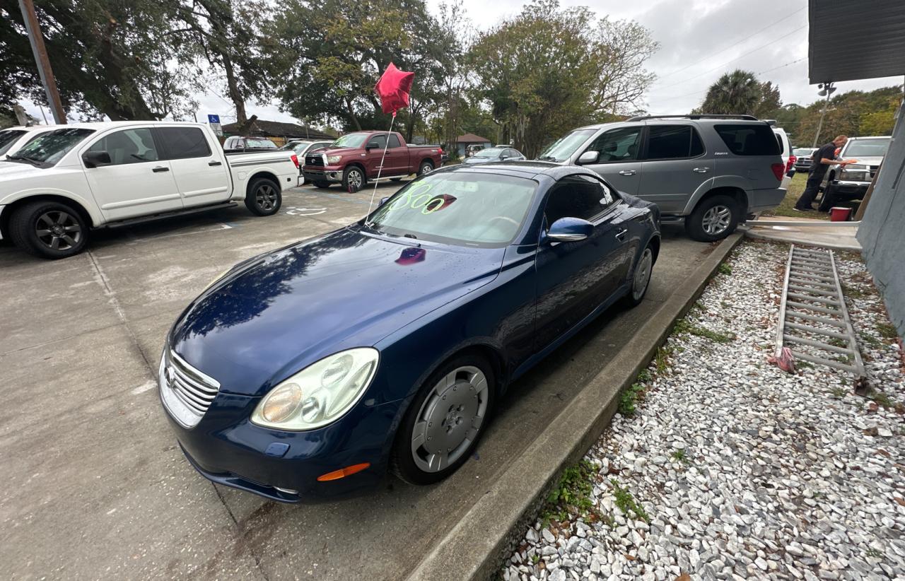 Image 2 of 2002 LEXUS SC 430 2002 with VIN JTHFN48Y120032793