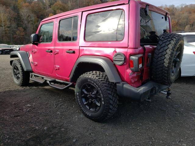 Изображение 2 2022 JEEP WRANGLER UNLIMITED SPORT 2022 с VIN 1C4HJXDM7NW144719