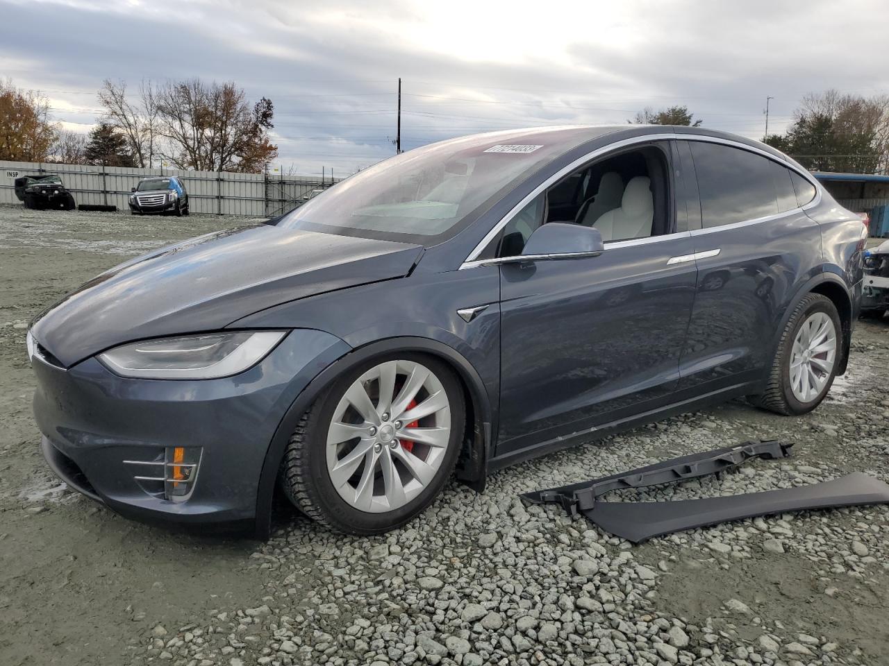 Image 1 of 2020 TESLA MODEL X  2020 with VIN 5YJXCBE45LF239496