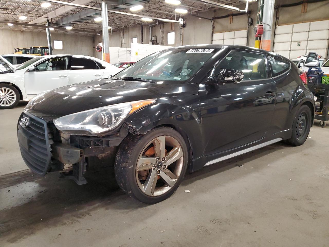 Image 1 of 2013 HYUNDAI VELOSTER TURBO 2013 with VIN KMHTC6AE0DU082548