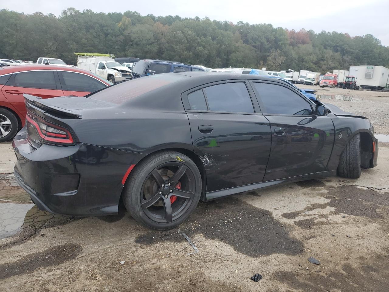 Image 3 of 2017 DODGE CHARGER SRT HELLCAT 2017 with VIN 2C3CDXL96HH613952