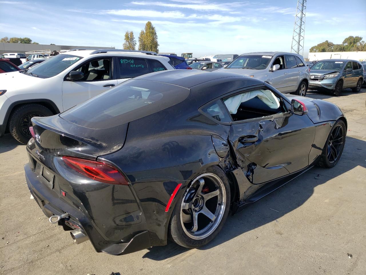 Image 3 of 2020 TOYOTA SUPRA BASE 2020 with VIN WZ1DB4C02LW020817