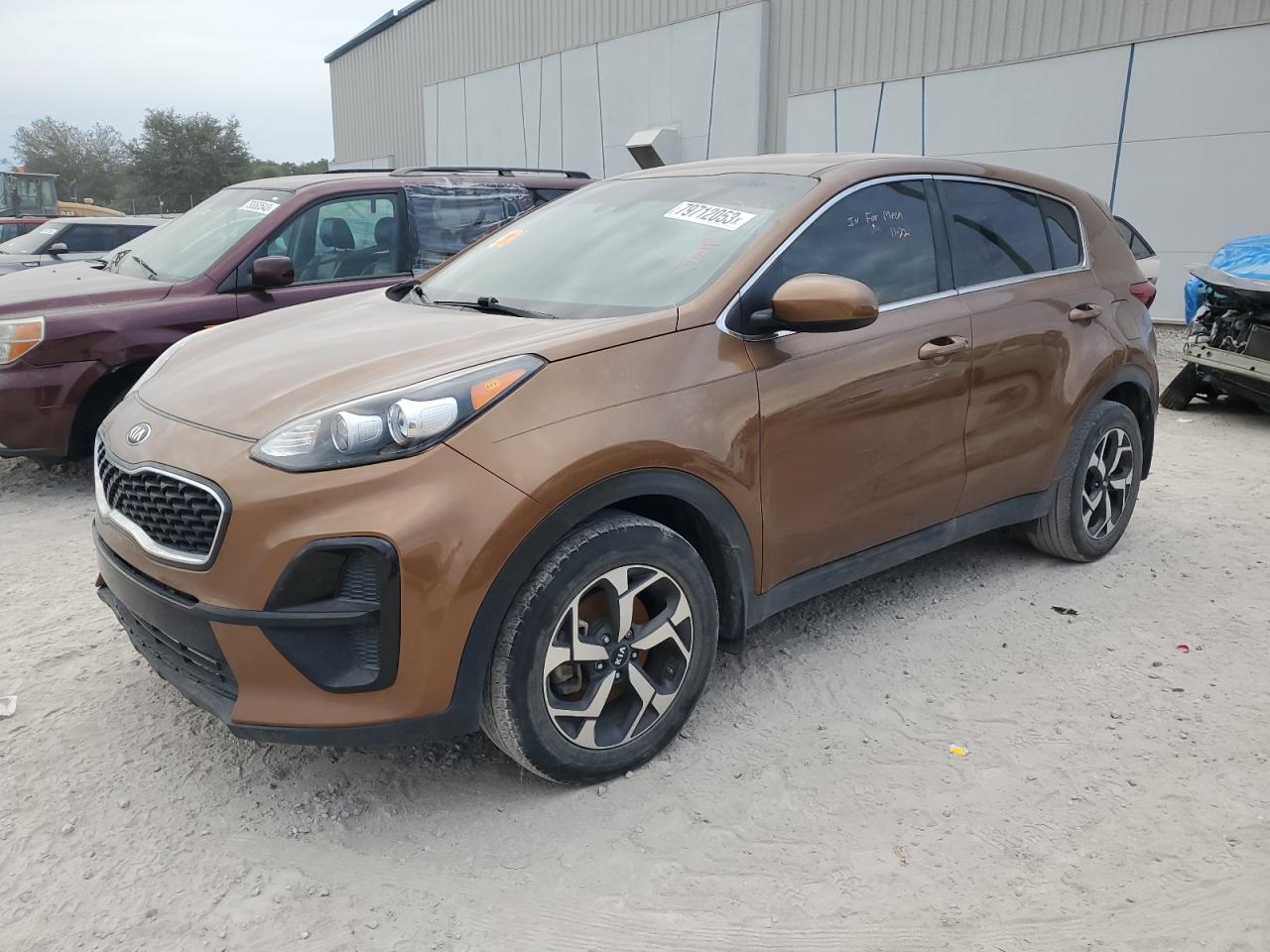 Изображение 1 2021 KIA SPORTAGE LX 2021 с VIN KNDPM3AC1M7845000