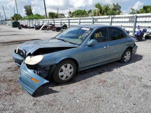 Image 1 of 2004 HYUNDAI SONATA GL 2004 with VIN KMHWF25SX4A971369