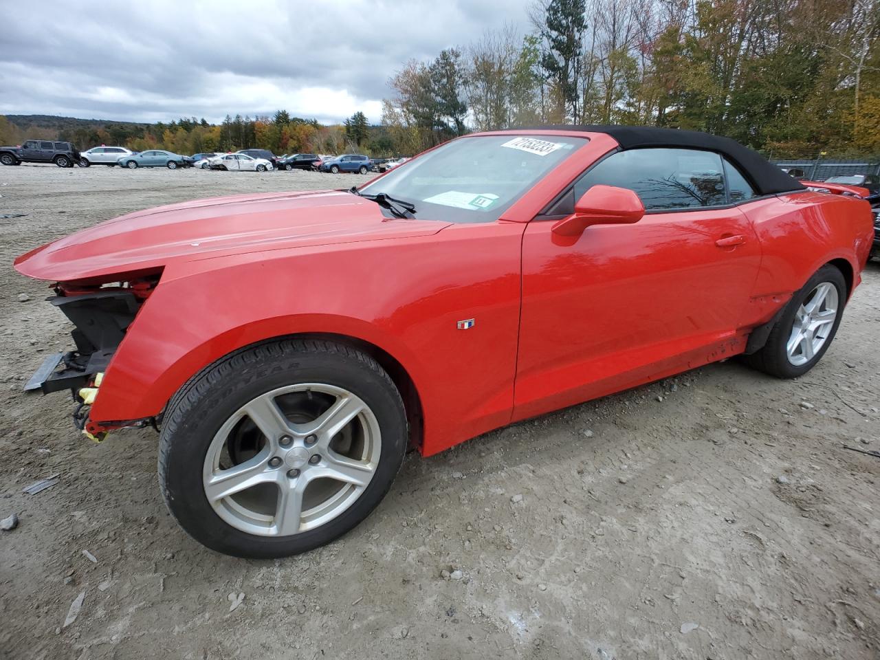 Obraz 1 z 2019 CHEVROLET CAMARO LS 2019 z VIN 1G1FB3DS9K0104743