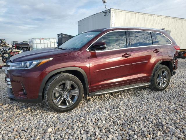 Image 1 of 2019 TOYOTA HIGHLANDER LIMITED 2019 with VIN 5TDYZRFH7KS299612