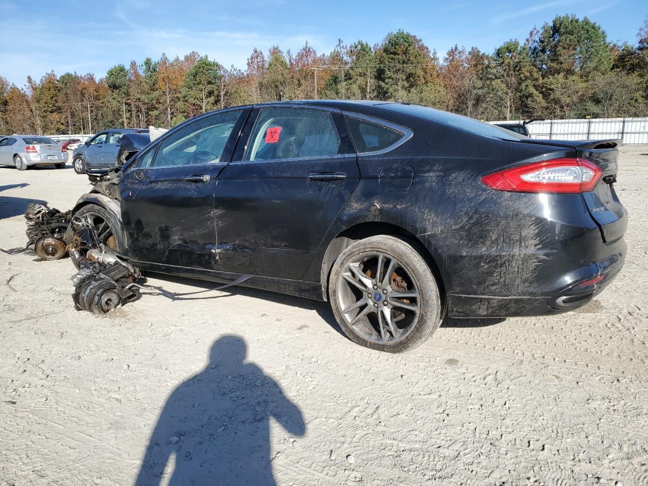 Изображение 2 2013 FORD FUSION TITANIUM 2013 с VIN 3FA6P0K96DR376490