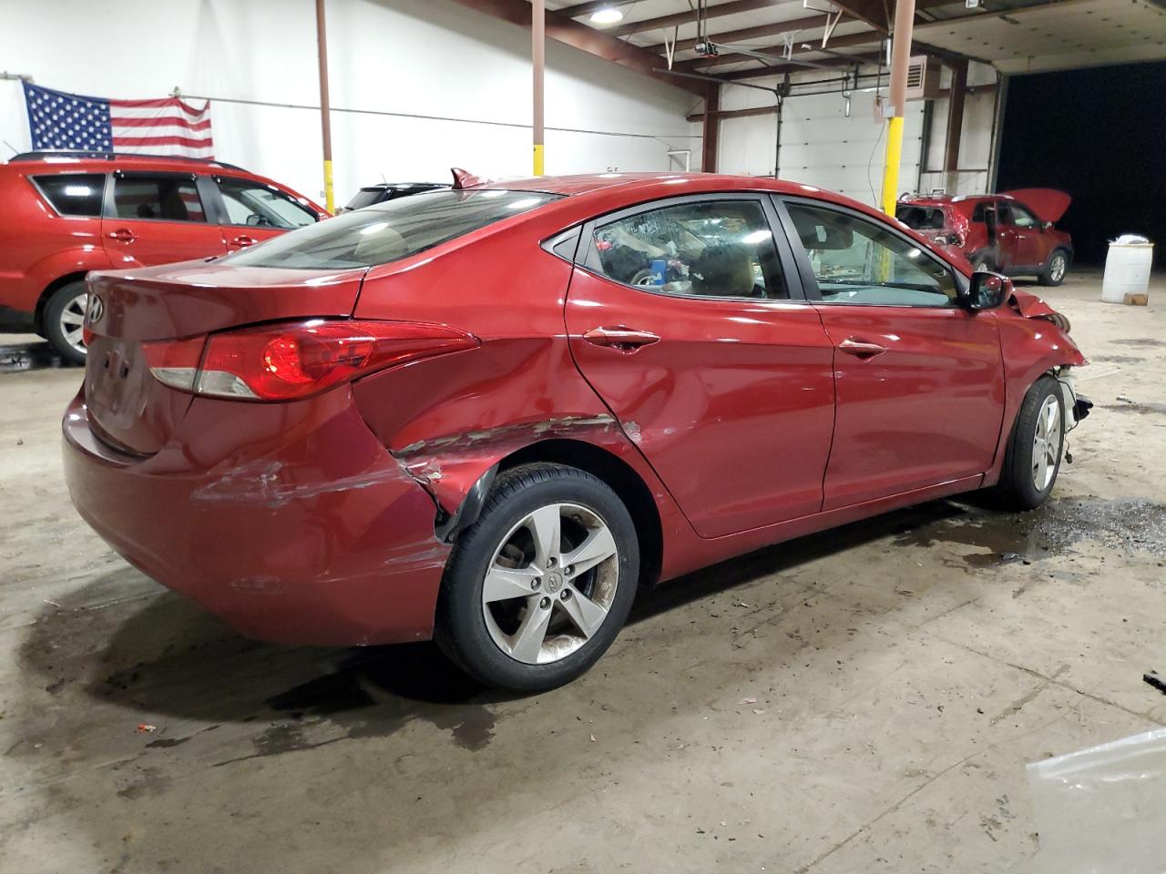 Image 3 of 2013 HYUNDAI ELANTRA GLS 2013 with VIN 5NPDH4AE1DH315328