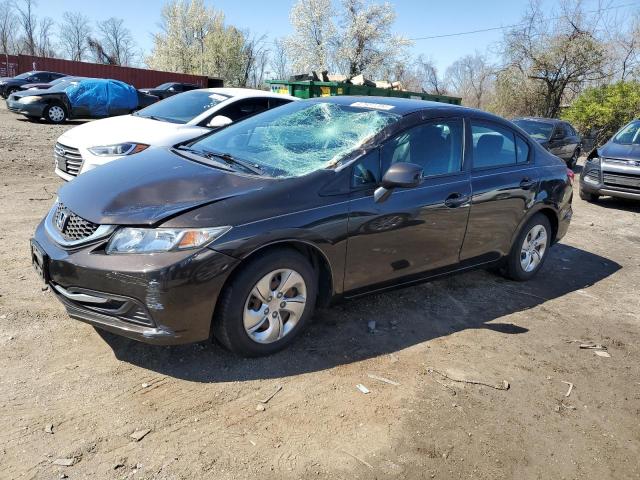 Image 1 of 2013 HONDA CIVIC LX 2013 with VIN 2HGFB2F59DH561450