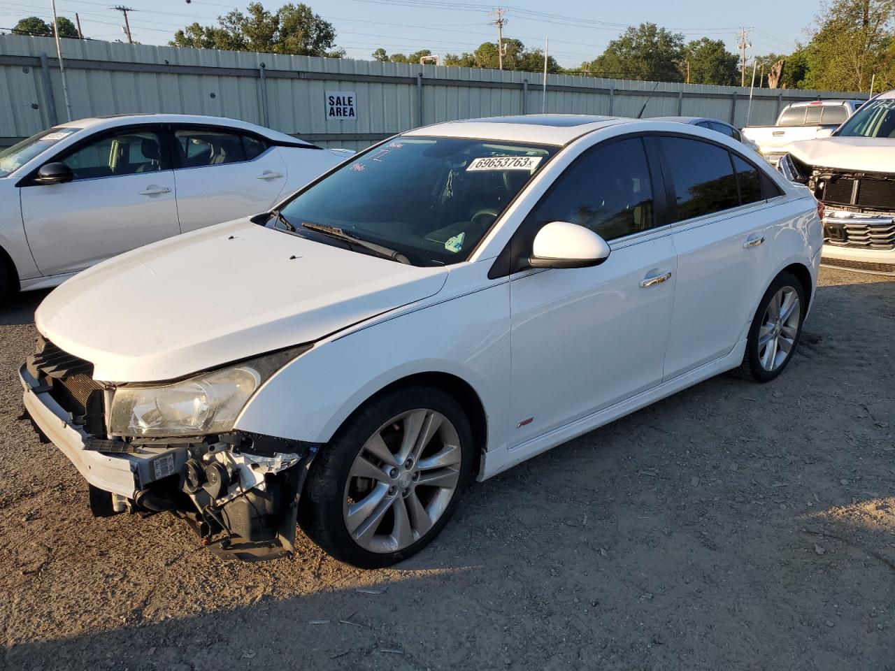 Image 1 of 2012 CHEVROLET CRUZE LTZ 2012 with VIN 1G1PH5SC9C7405774