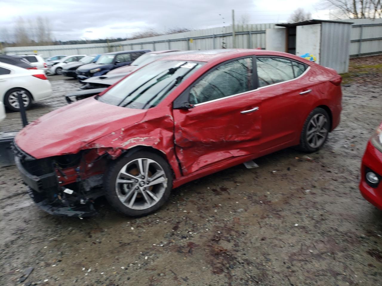 Image 1 of 2017 HYUNDAI ELANTRA SE 2017 with VIN 5NPD84LF8HH068207