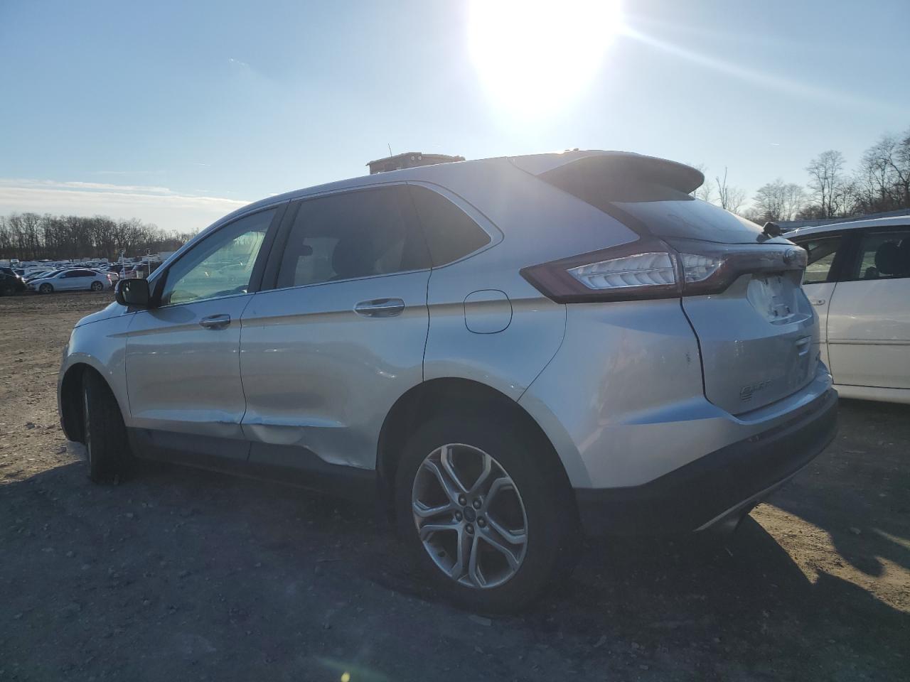 Image 2 of 2018 FORD EDGE TITANIUM 2018 with VIN 2FMPK4K91JBB07355